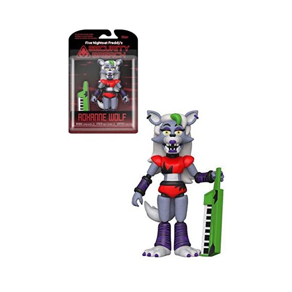 Funko Action Figure: Five Nights at Freddy's (FNAF) - PizzaPlex - Roxanne Wolf - FNAF Pizza Simulator - Collectible - Gift Idea - Official Merchandise - for Boys, Girls, Kids & Adults