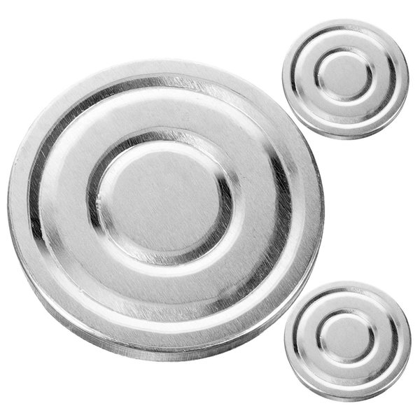 Beavorty 3pcs Empty Round Metal Pans 38mm Eyeshadow Palette Refillable Highlighter Blush Lipstick Pans DIY Cosmetics Makeup Pans Liner