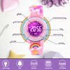 VAPCUFF Gifts for 3-10 Year Old Girls, Watches for Girls Toys for Girls Ages 4-10 Best Fun Birthday Gifts for 3 4 5 6 7 8 Years Old Girls - Unicorn Pink