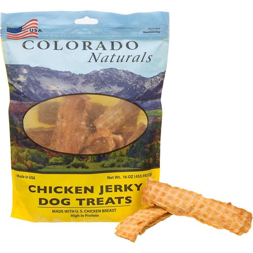 Colorado Naturals Chicken Hip & Joint Jerky Strips