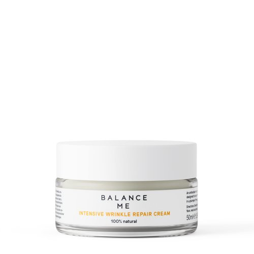 Balance Me Intensive Wrinkle Repair Cream, Intensely Hydrates & Moisturises, Anti-Ageing & Firming Face Moisturiser For All Skin Types, 100% Natural, Vegan & Cruelty Free, Mad In UK, 1.7 Fl Oz
