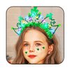 Aukmla Green St Patricks Day Headband Light Up Hair Accessories Irish Headpiece for Women and Girls