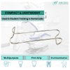 Dental Lip Cheek Tongue Retractors Professional Autoclavable Surgical Stainless Steel Dentist Instruments Mouth Opener Oral Examination Teeth Whitening (Columbia)