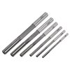 uxcell Chucking Reamer Set Lathe Machine Reamer Straight Flute Milling Cutter High Speed Steel H7 Tolerance (4mm 5mm 6mm 8mm 10mm 12mm) 6pcs