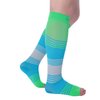 Doc Miller Open Toe Compression Socks, 20-30mmHg, Toeless Socks, Support Circulation, Shin Splints, Post Op, Medical Grade, Knee High, Dress Compression Socks for Men & Women, 1 Pair, Small Size
