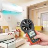 Proster Handheld Anemometer Portable Wind Speed Meter CFM Meter Wind Gauge with LCD Backlight for Weather Data Collection Outdoors Sailing Surfing Fishing