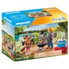 PLAYMOBIL Family Fun 71427 Shared Barbecue, Camping, Fun and Enjoyment Outdoors with the Family, with Grill, Cooking Apron and Great Accessories, Toy for Children from 4 Years