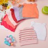Geyoga 9 Pieces Newborn Baby Hat Bear Ears Infant Caps Baby Boy Girl Toddler Hats Beanie Caps (2 Ears) (Stylish Colors, 2 Ears)