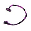 Purples Colorful Hair Clip In, Handmade Yarn Hair Extension