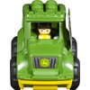MEGA BLOKS John Deere Toddler Building Blocks Toy Set, Lil’ Tractor with 6 Pieces and Storage, 1 Figure, Green , Ages 1+ Years