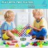 kykake 48 Pcs Swing Stack High Child Balance Building Toy, Stacking Blocks Balance Game, DIY Assembling Versatile Toy Board Table Games, Brain Game Building Block New Year's Gift