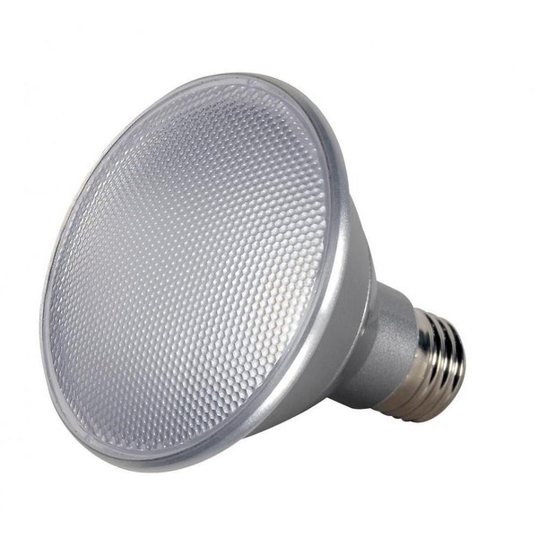 Satco S9424 Par30 Short Neck LED 5000K 60' Beam Spread Medium Base Light Bulb, 13W