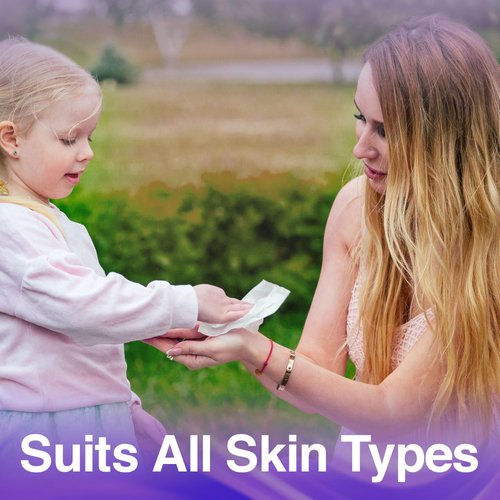 Vivo Per Lei Lavender Hand Wipes for Car - Hand Sanitizing Wipes - Hand Cleaning Wipes for Adults - Travel Hand Wipes for Soft Hands - Pack of 160