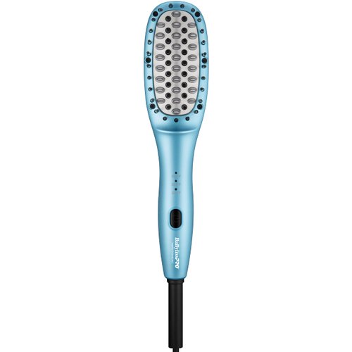 BaBylissPRO BaBylissPRO Nano Titanium Compact Thermal Paddle Brush, Hair Styling Tools & Appliances, BNTPB2UC, Blue
