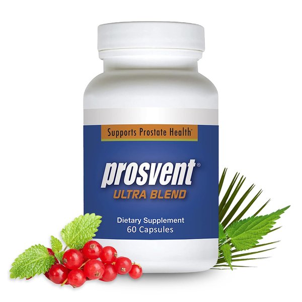 Prosvent Advanced Prostate Support Ultra - Natural Supplement with Saw Palmetto, Pygeum, Lycopene, Stinging Nettle, Beta Sitosterol, Cranberry and More to Ease Urinary Frequency & Urgency (60 Count)