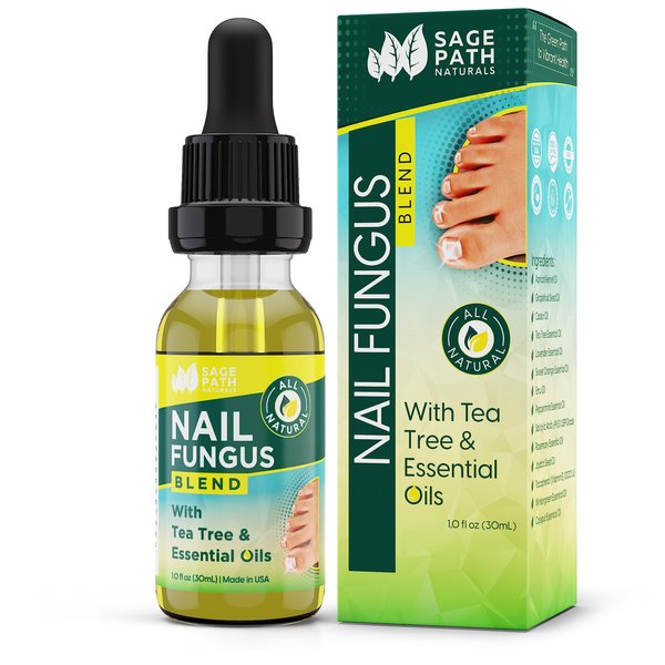 Toenail Fungus Treatment: Premium Tea Tree & Essential Oil Blend - USA Clean Ingredients - No Fillers - No Harsh Chemicals - Max Strength Formula for Damaged & Discolored Toe Nails