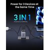 UGREEN 65W USB C Charger Nexode X Series, 3-Port PPS Ultra Compact Fast GaN Foldable Wall Charger for MacBook Pro/Air, iPhone 16/15, iPad Pro, Galaxy S24/S23, Pixel 8, Steam Deck