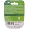 Philips Automotive Lighting P21W LongerLife Miniature Bulb, 2 Pack,White,12498LLB2