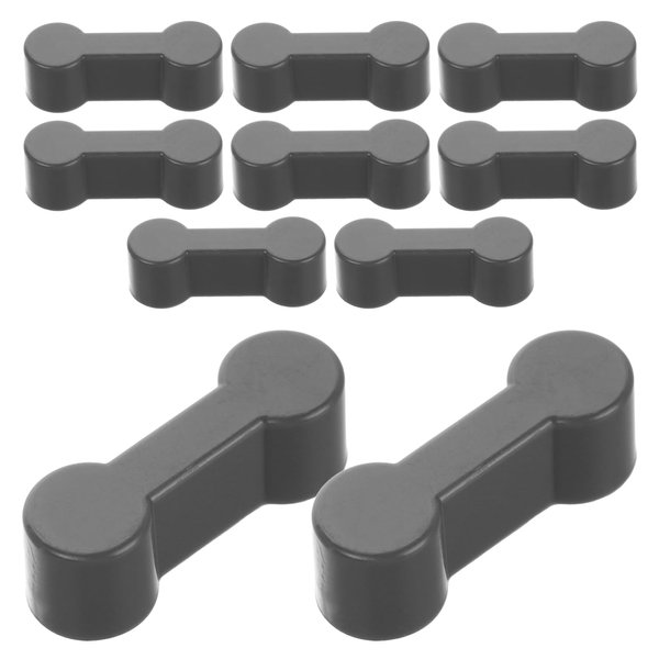 UPKOCH Plastic Dog Bone Track Connectors 20pcs Train Track Adapter Connector Pieces Toy Train Set Accessories for Teens to Make Wood Railway Track