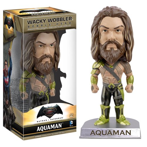Funko Wacky Wobbler: Batman vs Superman - Aquaman Action Figure