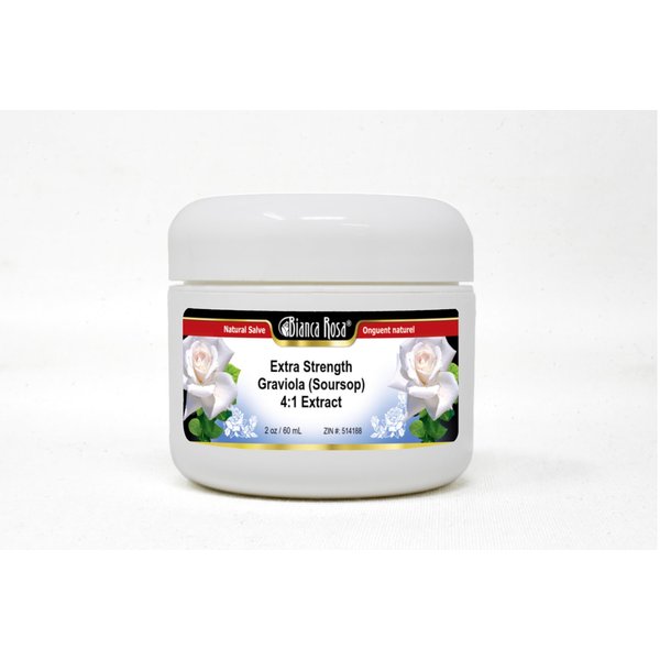 Bianca Rosa Extra Strength Graviola (Soursop) 4:1 Extract - Salve Ointment (2 oz, ZIN: 514188)