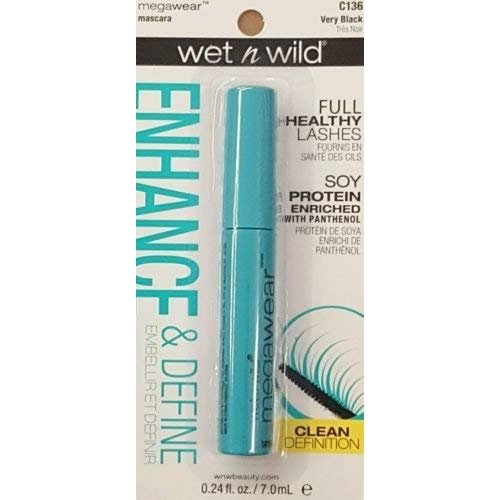 2 Pack - Wet N Wild MegaWear C136 VERY BLACK Mascara