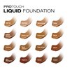 Kiss New York Professional Liquid Foundation - Lightweight and Hydrating Formula, Natural Finish, Control Shine, Cover Pores, Medium to Full Coverage, Green Tea Extract (Warm Honey)