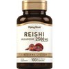 Piping Rock Reishi Mushroom Supplement | 2500mg | 100 Capsules | Standardized Herbal Extract | with Ganoderma Lucidum | Non GMO, Gluten Free