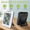 Urageuxy Indoor Outdoor Thermometer Wireless Digital Thermometer with Indoor and Outdoor Temperature Display for Home Room Monitoring