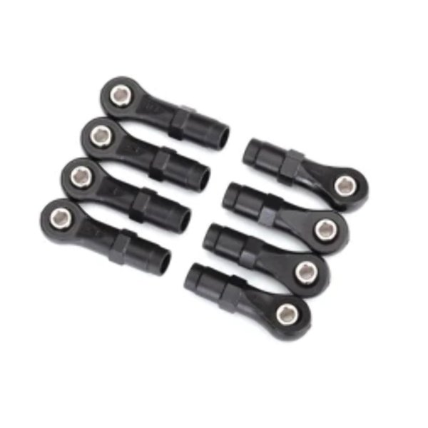 Traxxas 8149 Extended Rod Ends with Hollow Balls, Black