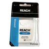 Reach Unflavored Waxed Dental Floss for Oral Care & Removal of Plaque & Food from Teeth & Gum Line, Accepted by The American Dental Association (ADA), Unflavored, 55 yds (Pack of 6)