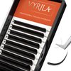 Eyelash Extension-VYRILA Cashmere Volume Lash Extensions D CC Curl 0.03-0.05mm thickness,Matte Black Soft Individual Lashes, Professional Lash Supplies for Eyelash Tech (D 0.05 8-16mm)