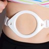 EXCEART Ostomy Hernia Belt Adjustable Colostomy Bag Stoma Support Belt Elastic Abdominal Binder for After Colostomy Ileostomy Stoma Care
