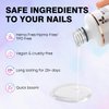 Nicedeco Nail Blooming Gel 15ml Clear U V Led Blossom Gel Polish for Spreading Effect Marble Watercolor Floral Print for DIY Nail Art Design Manicure