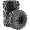 GDOOL 4 Packs RC Cars Tires Wheels Spare Parts 90115 for 1:12 Bruhless Brushed 903 HM121 YC300 RC Car Trucks(4 PCS)