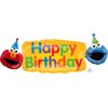 Sesame Street Elmo and Cookie Monster 2nd Birthday Party Supplies Balloon Bouquet Decorations