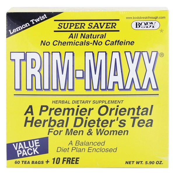 Body Brkthrough - Trim-Maxx Lemon Twist, 70 bag