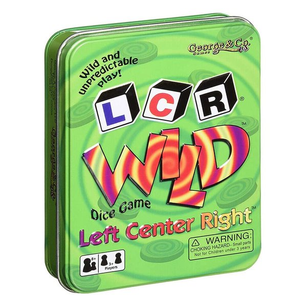 George and Company GEO0723 LCR (R) Wild Dice Game
