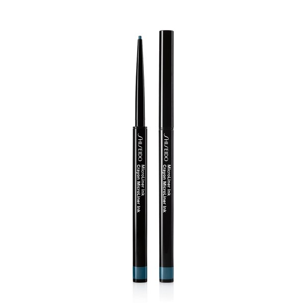 Shiseido MicroLiner Ink, Teal 08 - Micro-Fine Eyeliner - Smudge-Proof, Saturated, Matte Color - Lasts Up to 24 Hours