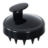 Weiliya Scalp Massager Hair Growth, Scalp Scrubber with Soft Silicone Bristles for Hair Growth & Dandruff Removal, Hair Shampoo Brush for Scalp Exfoliator, Black
