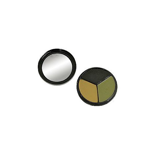Bobbie Weiner Tri-color Camouflage Face Paint Kit - Black, Olive, and Mustard