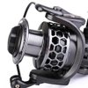 Sougayilang Fishing Reel 13+1BB Light Weight Ultra Smooth Aluminum Spinning Fishing Reel with Free Spare Graphite Spool (XY5000)
