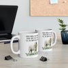 Lovesout Funny Great Pyrenees Whiite Cream Gifts For Women Mother's Day 2025 Every Meal You Make Every Bite You Take Coffee Mug Ceramic Cup White 11oz