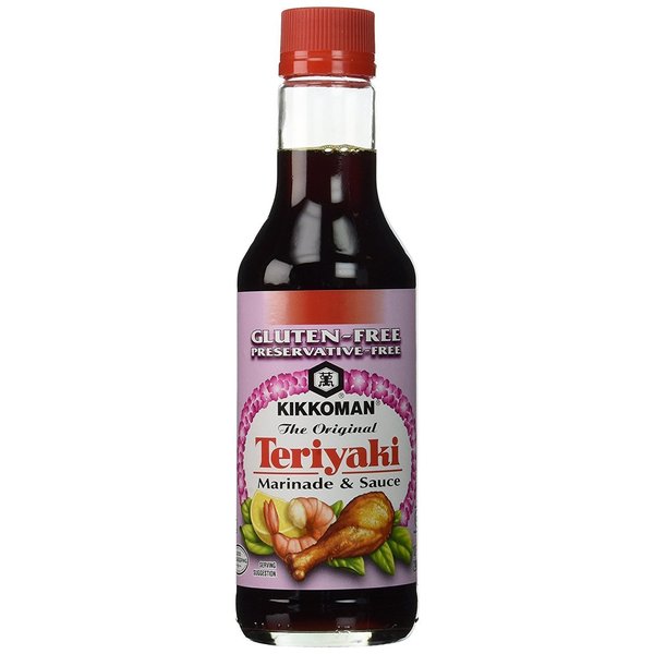 Kikkoman Gluten Free Teriyaki Sauce, 10 Ounce, Two pack