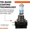SYLVANIA - H11B SilverStar Ultra - High Performance Halogen Headlight Bulb, High Beam, Low Beam and Fog Replacement Bulb, Brightest Downroad with Whiter Light, Tri-Band Technology (Contains 2 Bulbs)