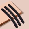 LNAUJS 20 Pack Nail Files, Black Professional Reusable Emery Boards for Acrylic Nails, 100/180 Grit