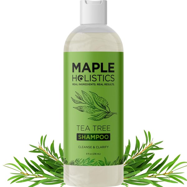 Tea Tree Shampoo for Men and Women - Invigorating Tea Tree Oil Shampoo Sulfate Free with Rosemary Essential Oil - Refreshing Daily Clarifying Shampoo for Build Up plus Dry or Oily Hair and Scalp Care