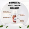 ALLBOUTHUEBODYCARE AllBoutHue Botanical Moisturizing Cleanser - Gentle Hydrating Face Wash for Dry & Sensitive Skin, Cruelty-Free Skincare, 3.4 Ounces