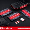 Kiorafoto KHD-MSD10 Easy Carry 10 Slots Slim Credit Card Size Lightweight Portable TF MSD Microsd Memory Card Case Storage Keeper Holder for 10 TF MSD Microsd Microsdhc Microsdxc Memory Cards Oganizer