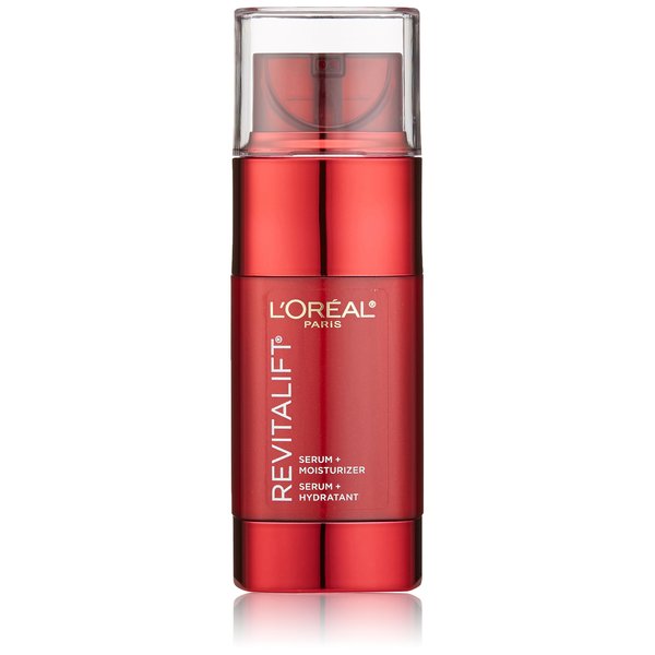 L'Oréal Paris Skincare Revitalift Triple Power Intensive Skin Revitalizer, Face Moisturizer + Serum with Vitamin C and Pro-Xylane for Fine Lines and Wrinkles, 1.6 fl. oz.